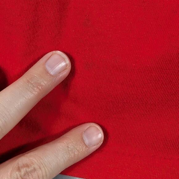 Vintage Razorback shirt Mens Large Red 3 button Polo Preppy Career Golf READ - Picture 4 of 10